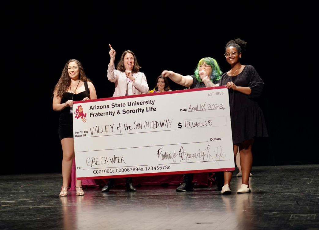ASU Students raise money for Valley of the Sun United Way